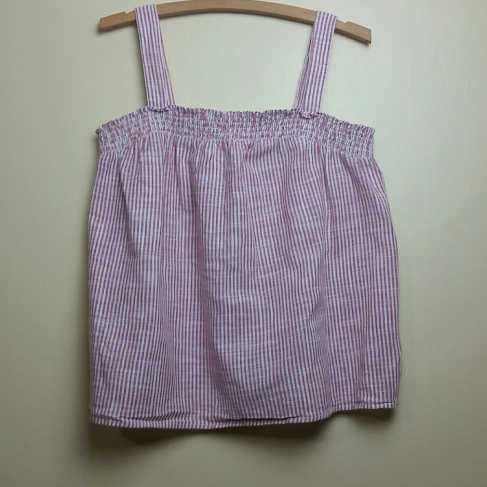 Old Navy Pink Stripe Tank